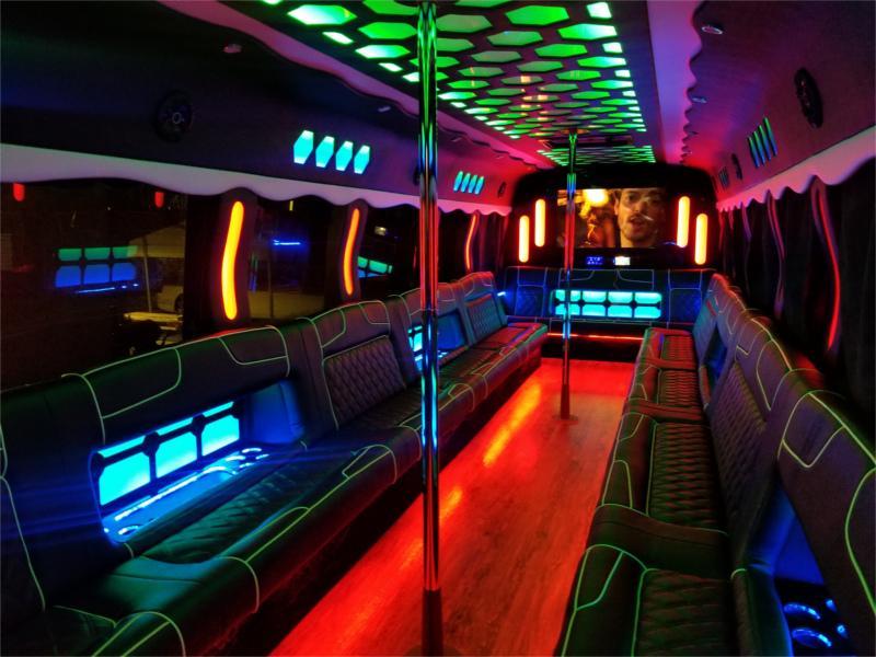 40 passenger party bus
