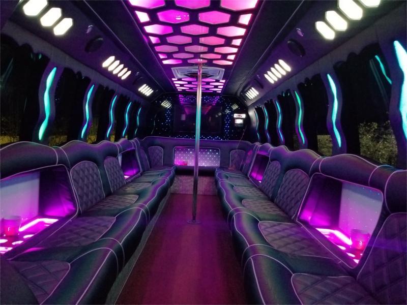 casino party bus rentals near me